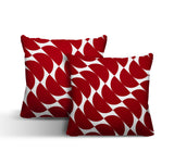 Mandi Geometric Reversible Indoor/Outdoor Square Pillow