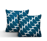 Mandi Geometric Reversible Indoor/Outdoor Square Pillow