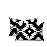 Mansi 2 Sets Indoor/Outdoor Reversible Rectangular Pillow