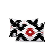 Mansi 2 Sets Indoor/Outdoor Reversible Rectangular Pillow