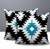 Mansi 2 Sets Indoor/Outdoor Reversible Square Pillow