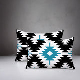 Mansi 2 Sets Indoor/Outdoor Reversible Rectangular Pillow