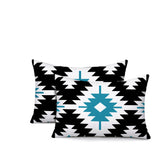 Mansi 2 Sets Indoor/Outdoor Reversible Rectangular Pillow