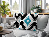 Mansi 2 Sets Indoor/Outdoor Reversible Square Pillow