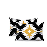 Mansi 2 Sets Indoor/Outdoor Reversible Rectangular Pillow