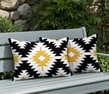Mansi 2 Sets Indoor/Outdoor Reversible Rectangular Pillow