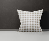 Margot Checkered Reversible Indoor/Outdoor Square Pillow