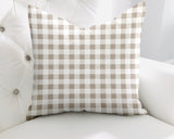 Margot Checkered Reversible Indoor/Outdoor Square Pillow