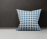 Margot Checkered Reversible Indoor/Outdoor Square Pillow