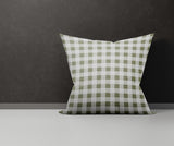 Margot Checkered Reversible Indoor/Outdoor Square Pillow