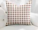 Margot Checkered Reversible Indoor/Outdoor Square Pillow