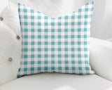 Margot Checkered Reversible Indoor/Outdoor Square Pillow