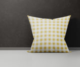 Margot Checkered Reversible Indoor/Outdoor Square Pillow