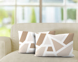 Marion Geometric Reversible Indoor/Outdoor Rectangular Pillow