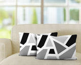 Marion Geometric Reversible Indoor/Outdoor Rectangular Pillow