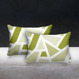 Marion Geometric Reversible Indoor/Outdoor Rectangular Pillow