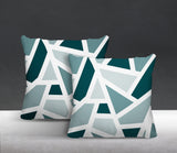 Marion Geometric Reversible Indoor/Outdoor Square Pillow