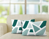 Marion Geometric Reversible Indoor/Outdoor Rectangular Pillow