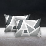 Marion Geometric Reversible Indoor/Outdoor Rectangular Pillow