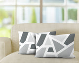 Marion Geometric Reversible Indoor/Outdoor Rectangular Pillow