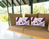Marion Geometric Reversible Indoor/Outdoor Rectangular Pillow