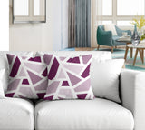 Marion Geometric Reversible Indoor/Outdoor Square Pillow