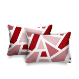 Marion Geometric Reversible Indoor/Outdoor Rectangular Pillow