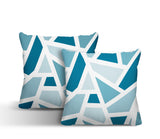 Marion Geometric Reversible Indoor/Outdoor Square Pillow