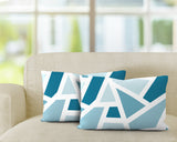 Marion Geometric Reversible Indoor/Outdoor Rectangular Pillow