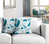 Marion Geometric Reversible Indoor/Outdoor Square Pillow