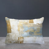 Markle Abstract Spun Polyester Indoor/Outdoor Reversible Throw Pillow