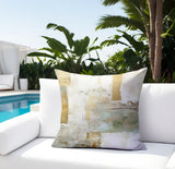 Markle Abstract Spun Polyester Indoor/Outdoor Reversible Throw Pillow
