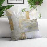 Markle Abstract Spun Polyester Indoor/Outdoor Reversible Throw Pillow