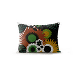 Mars Microsuede Lumbar Throw Pillow