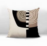 Marti Abstract Reversible Indoor/Outdoor Square Pillow