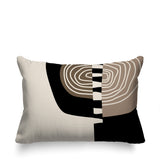 Marti Abstract Reversible Indoor/Outdoor Rectangular Pillow