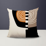 Marti Abstract Reversible Indoor/Outdoor Square Pillow