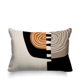 Marti Abstract Reversible Indoor/Outdoor Rectangular Pillow