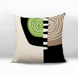 Marti Abstract Reversible Indoor/Outdoor Square Pillow