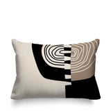 Marti Abstract Reversible Indoor/Outdoor Rectangular Pillow