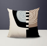 Marti Abstract Reversible Indoor/Outdoor Square Pillow