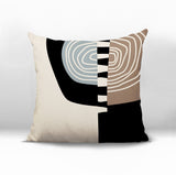 Marti Abstract Reversible Indoor/Outdoor Square Pillow