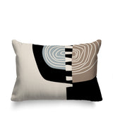 Marti Abstract Reversible Indoor/Outdoor Rectangular Pillow