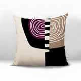 Marti Abstract Reversible Indoor/Outdoor Square Pillow