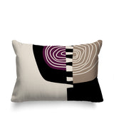 Marti Abstract Reversible Indoor/Outdoor Rectangular Pillow