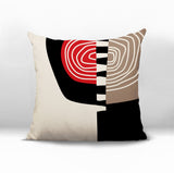 Marti Abstract Reversible Indoor/Outdoor Square Pillow