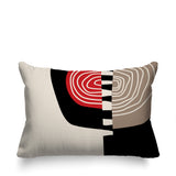 Marti Abstract Reversible Indoor/Outdoor Rectangular Pillow