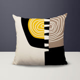 Marti Abstract Reversible Indoor/Outdoor Square Pillow