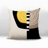 Marti Abstract Reversible Indoor/Outdoor Square Pillow