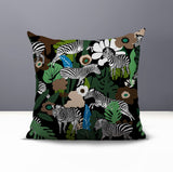 Mati Zebra Reversible Indoor/Outdoor Square Pillow